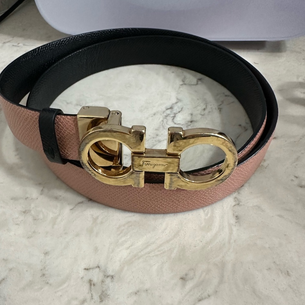 salvatore ferragamo belt reversible